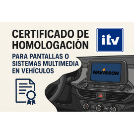 Certificado de Homologación ITV para sistemas Multimedia