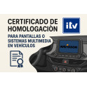 Certificado de Homologación ITV para sistemas Multimedia