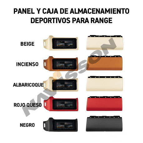 Sistema Multimedia móvil Navisson para Ranger Rover Sport (2013-16) con pantalla BOSCH
