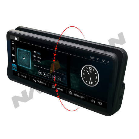 Sistema Multimedia móvil Navisson para Ranger Rover Sport (2013-16) con pantalla BOSCH