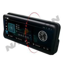 Sistema Multimedia móvil Navisson para Ranger Rover Vogue (2016-17) con pantalla HARMAN