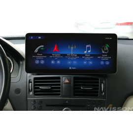 Sistema multimedia Navisson especifico para Mercedes clase C W204 (2004-2011) 12"